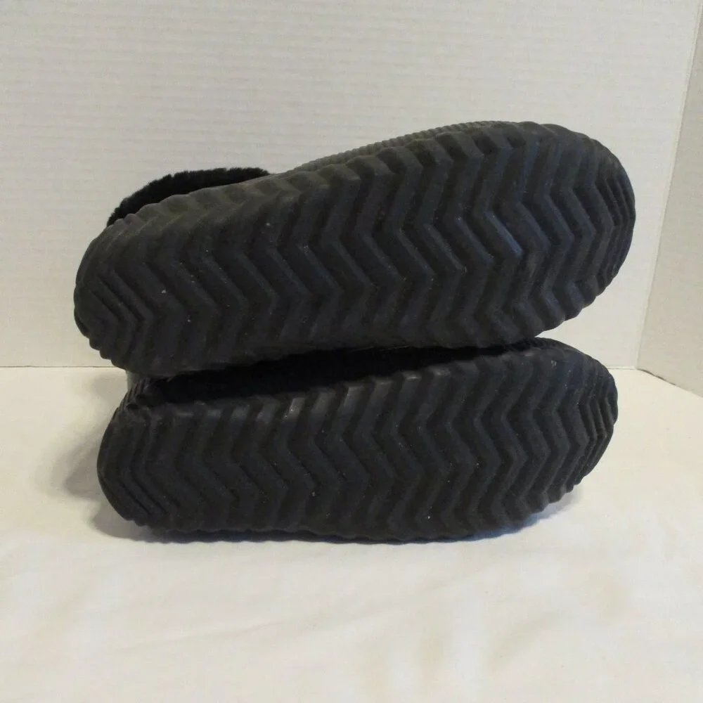 Sorel Shoes Woman Size 6.5 Black Faux Fur Lining Waterproof Outdoors Boots
